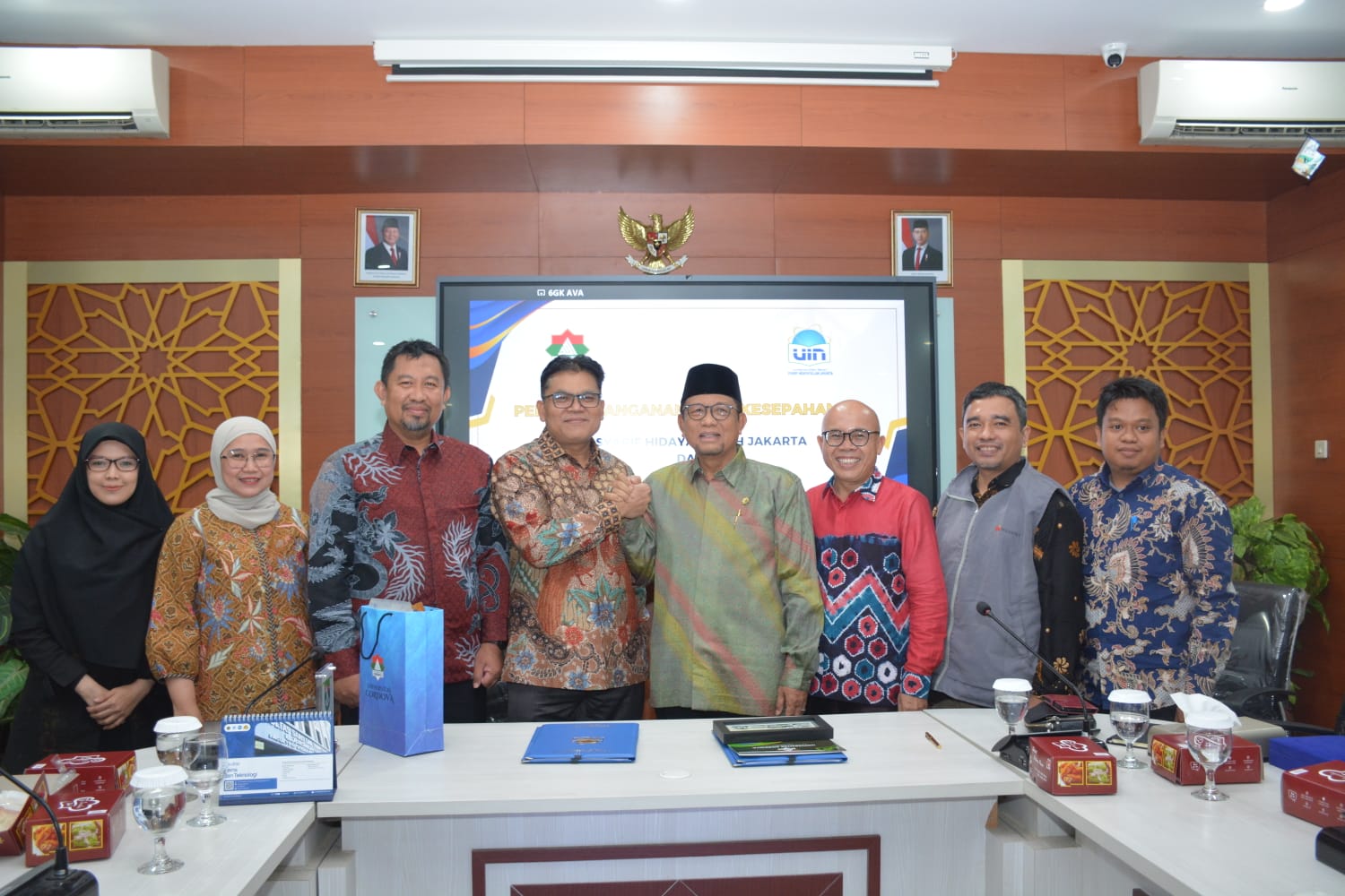 MOU Kerja sama UIN Jakarta dengan Cordova